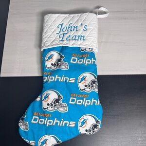 Miami Dolphins Christmas Stocking